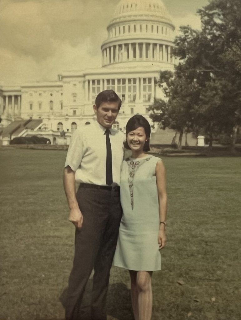 Gerald and Virginia Corrigan, Washington, D.C., July 1968