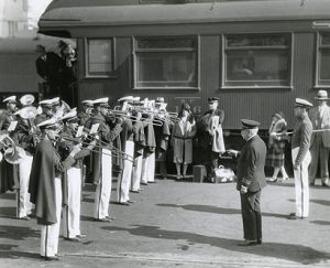 John Philip Sousa leading the UCLA band