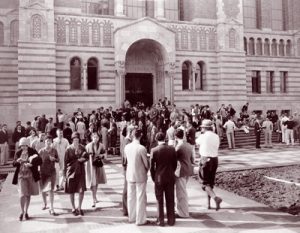  UCLA’s first registration day in Westwood, Sept. 20, 1929