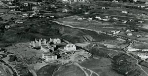 Aerial view of UCLA campus, 1930