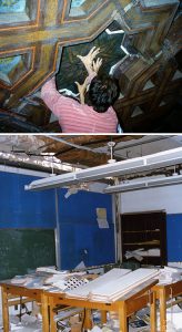Damage from 1994 earthquake