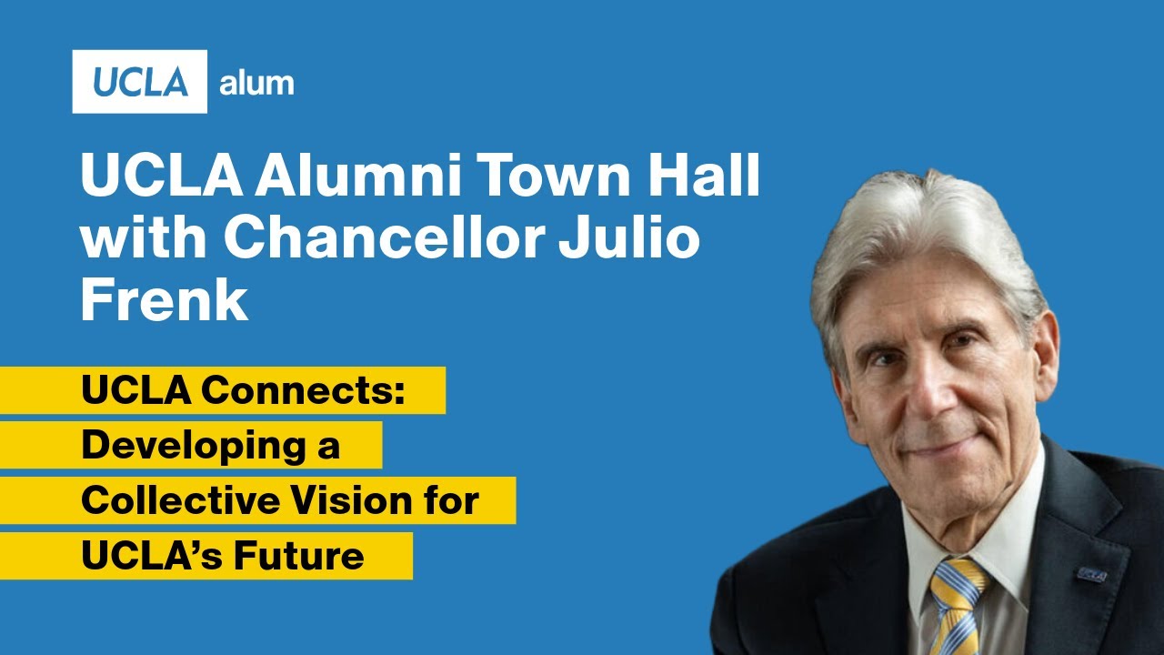 UCLA alumni town hall with chancellor Frenk
