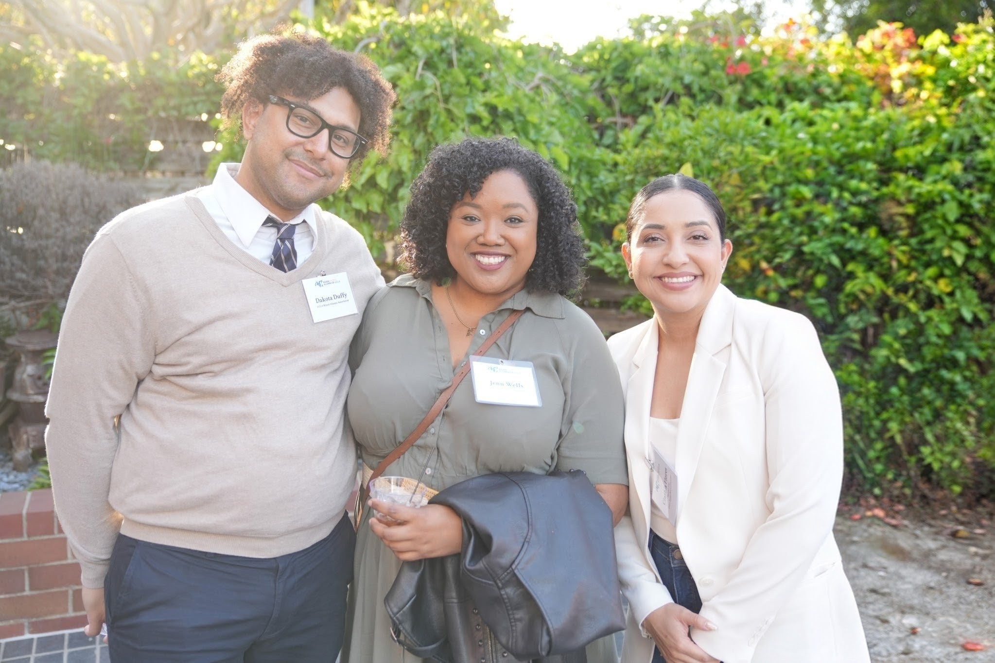 Three members of Mixed Alumni Association