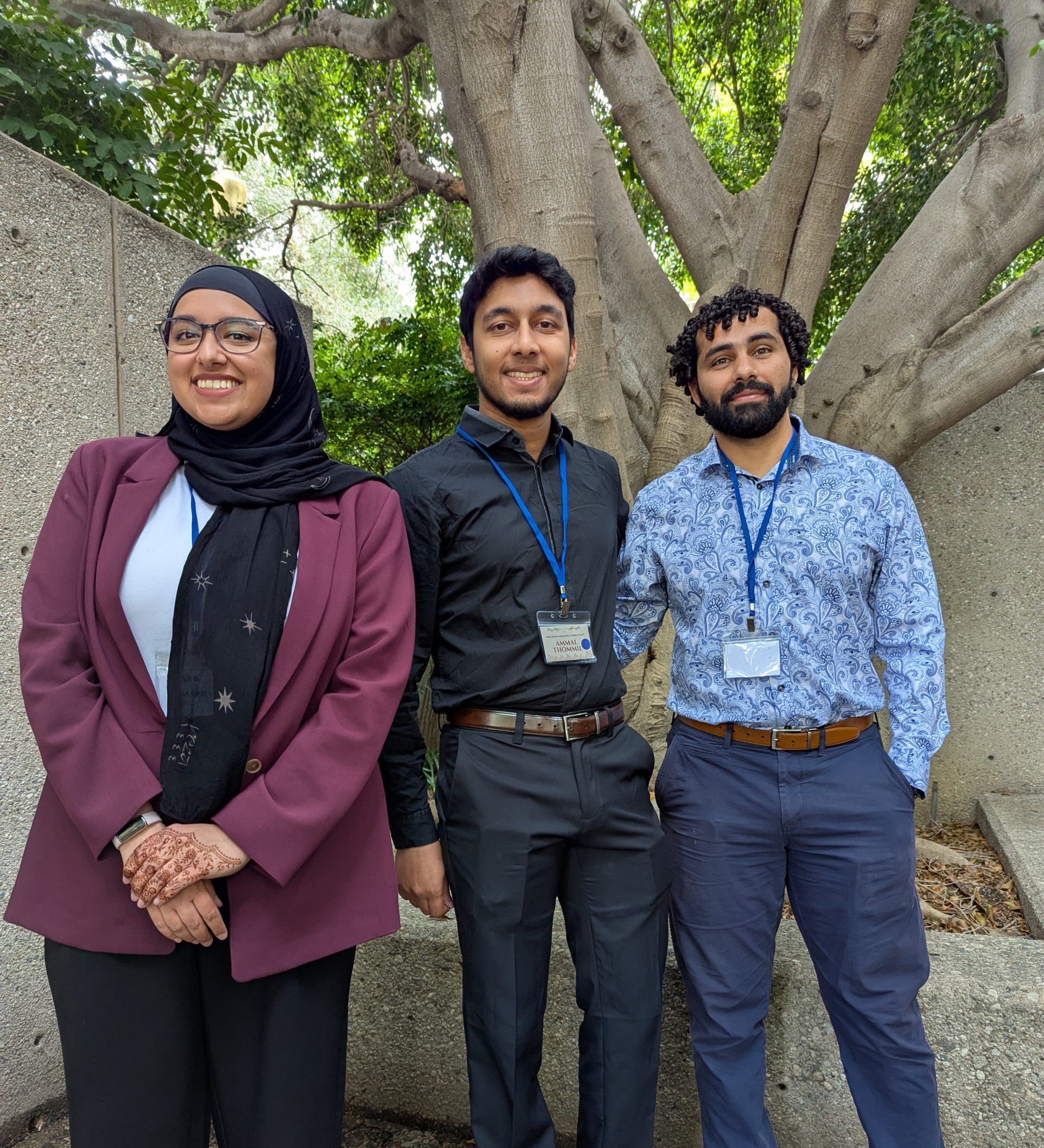 Three Muslim alums