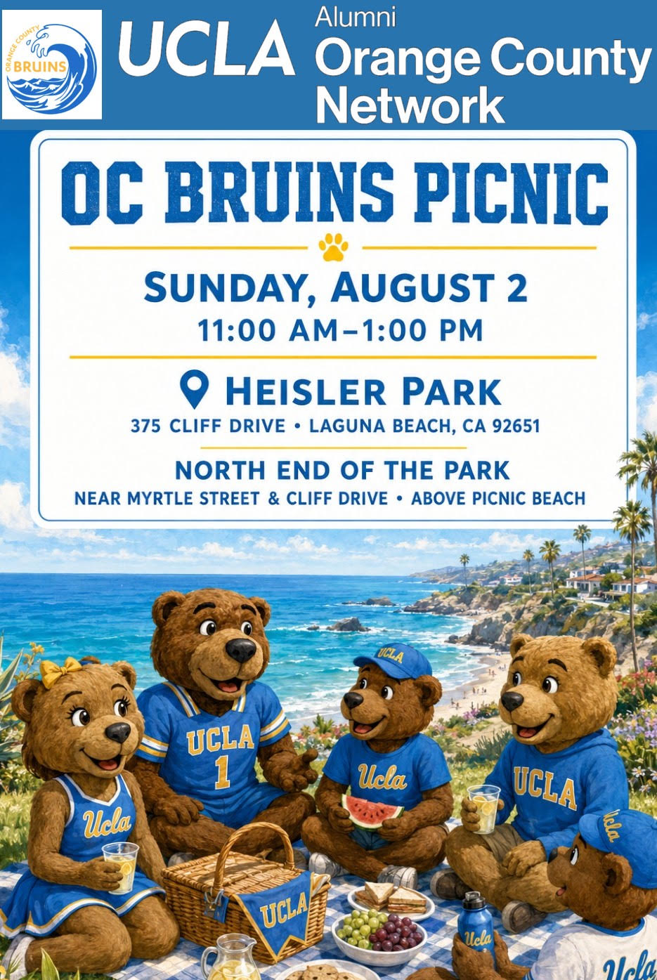 Orange County Network: Laguna Beach Picnic