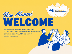 APA UCLA New Alumni Welcome