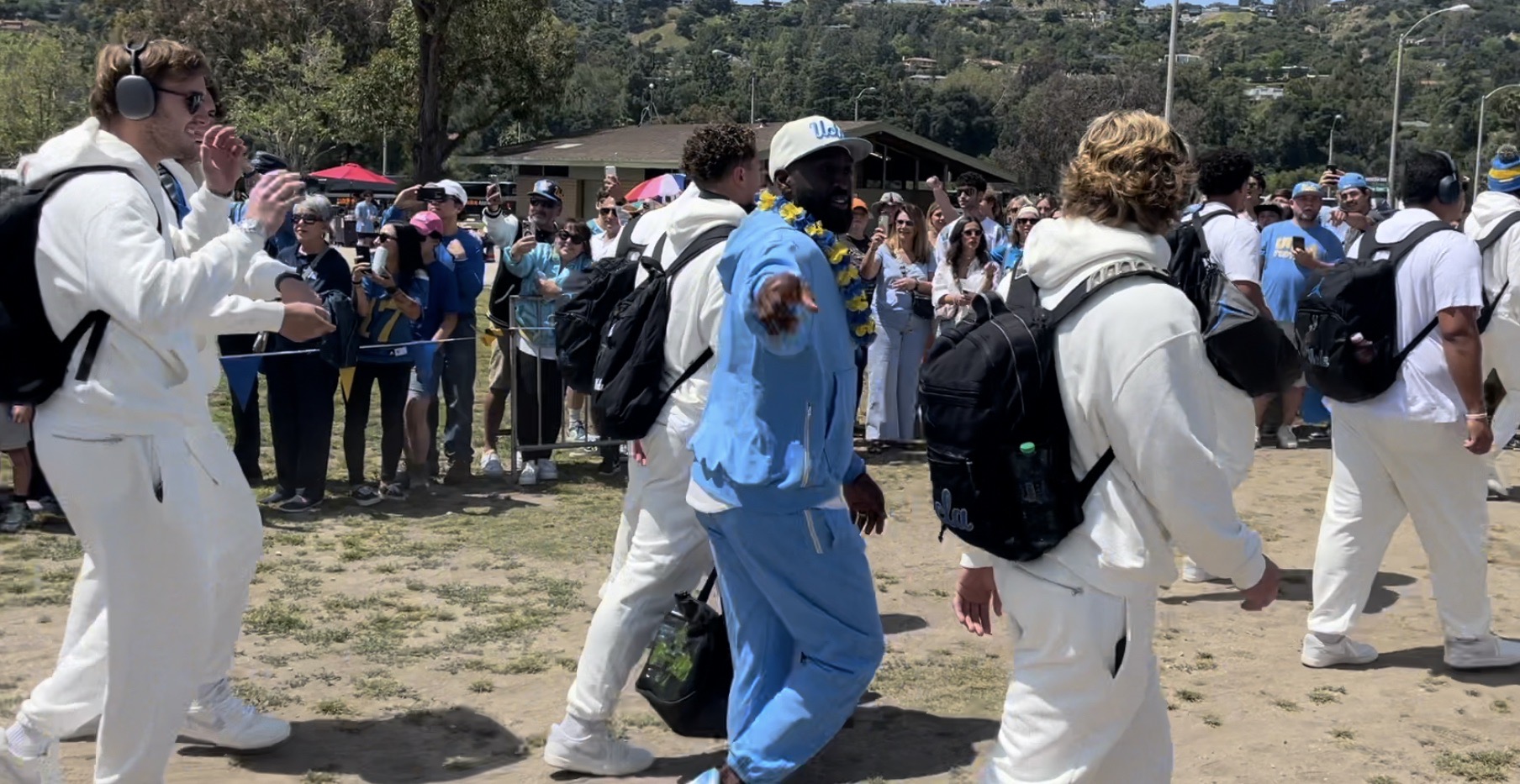 Bruin Walk Rose Bowl Tradition - DeShaun Foster '14