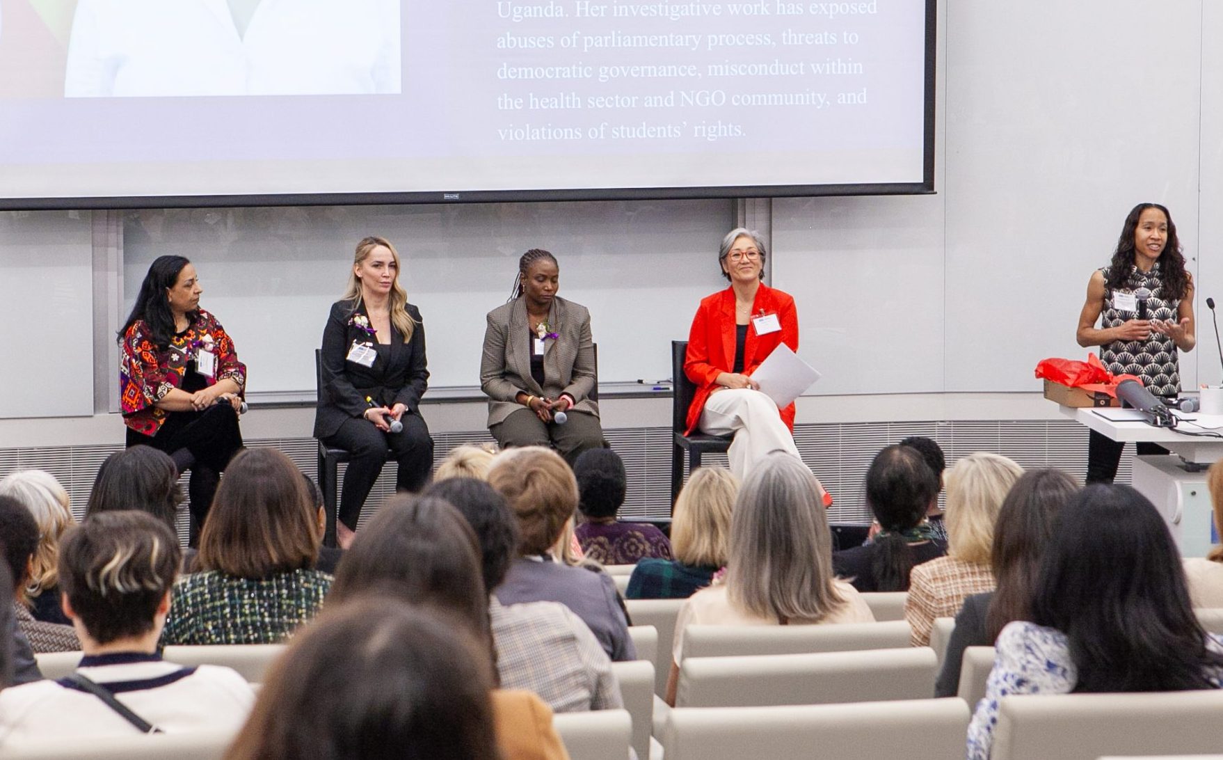 International Women of Courage panel with Heather Caruso
