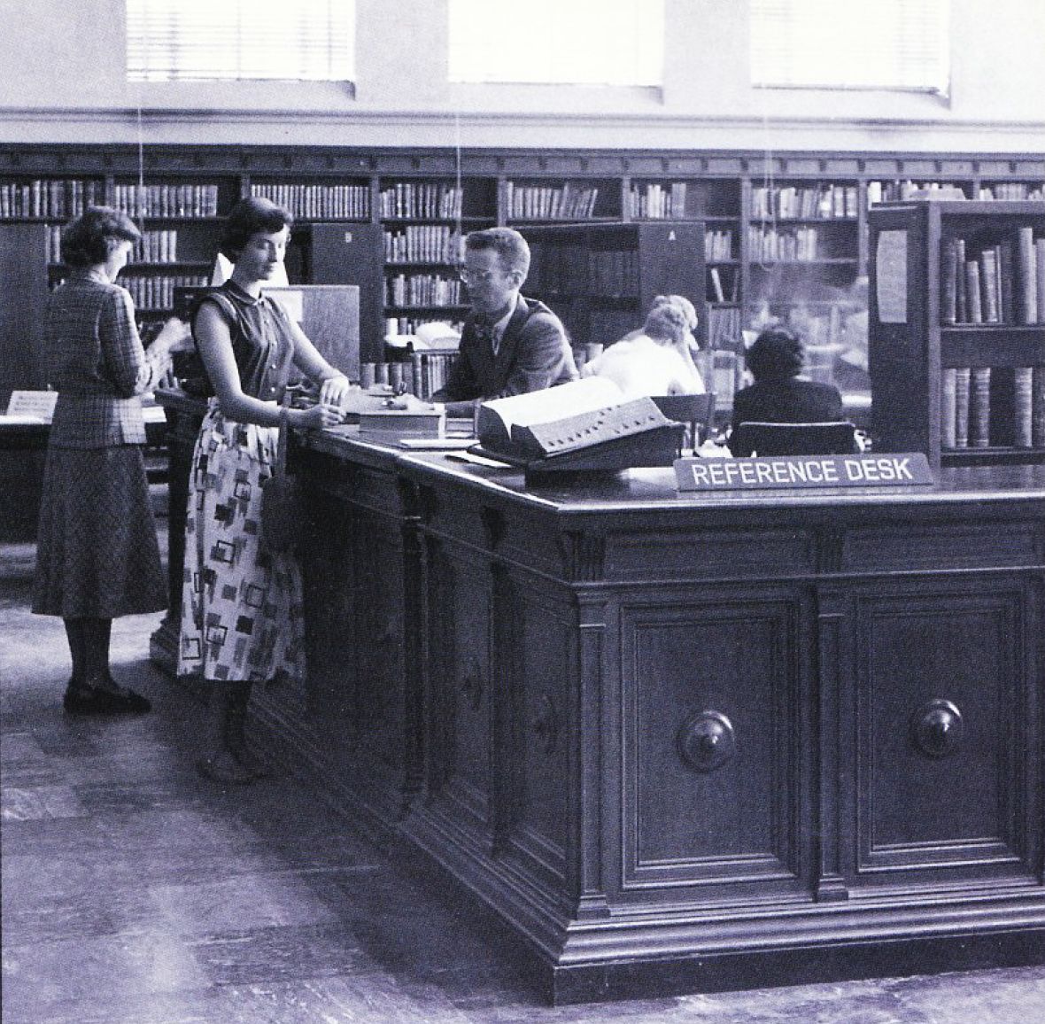 Powell Library - vintage
