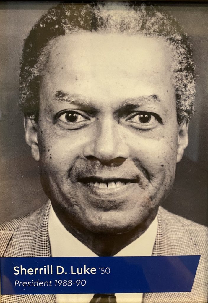 Sherrill Luke '50 - Alumni Association President