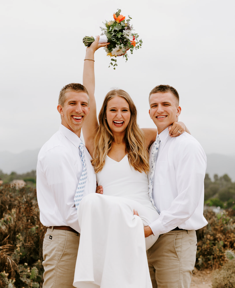 Andrew, Lauren and Adam Grabowski