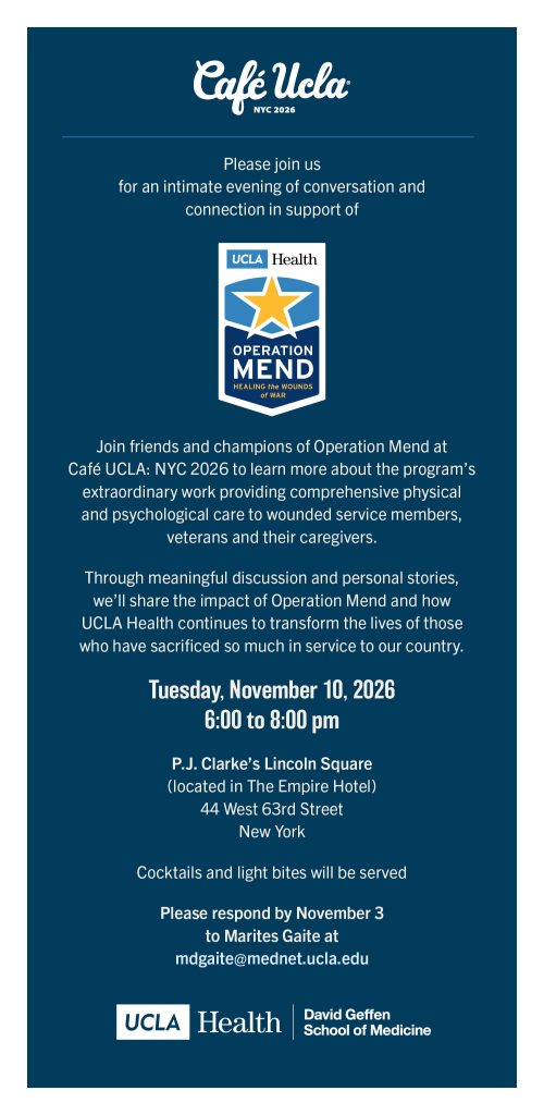 Café UCLA: NYC 2026