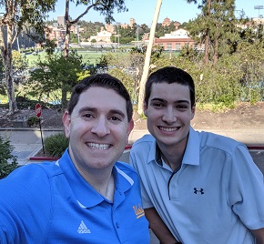 Alexandre Walsh with mentor