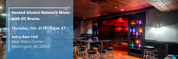 D.C. Bruins: Hosted Alumni Network Mixer
