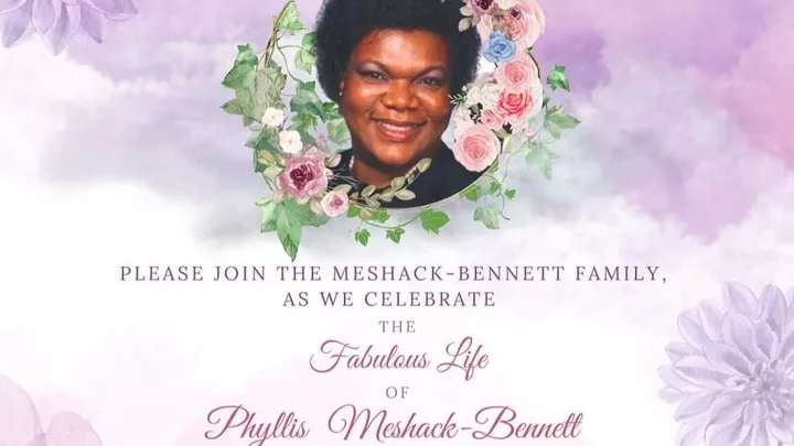 Phyllis Meshack-Bennett ’71 - program