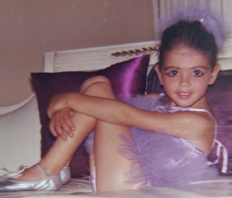 Leslie Lindon, ballerina, age-4