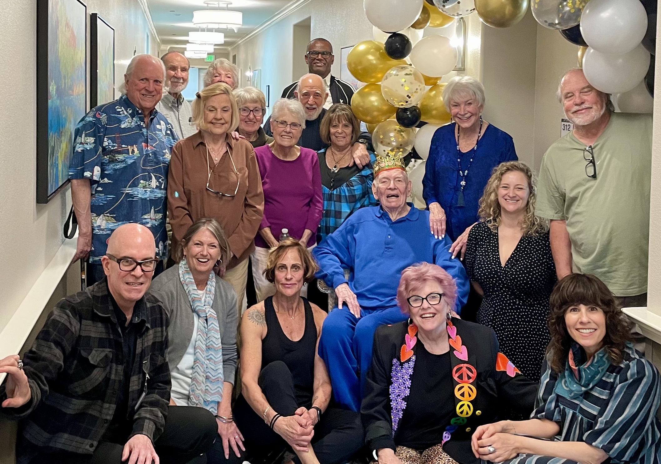 Ken Gallagher 100th birthday celebration