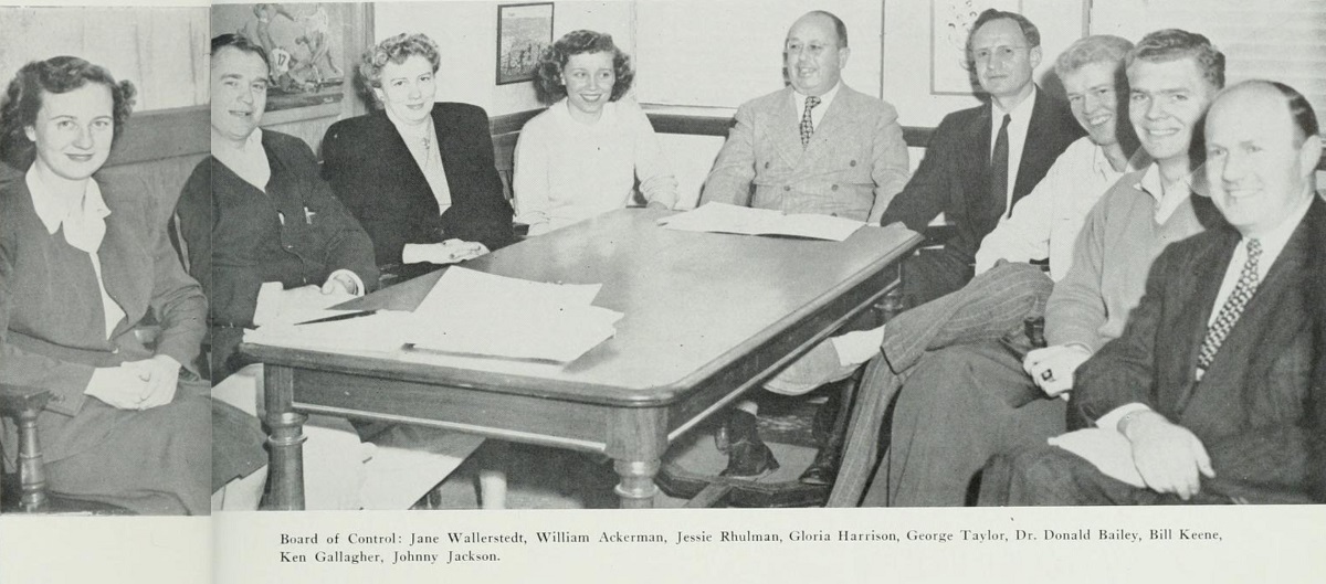 Ken Gallagher - Board of Control, 1947-48