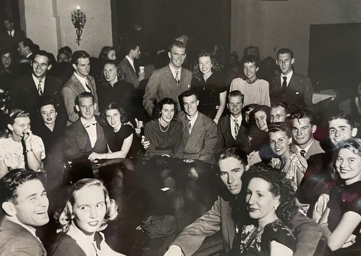 Ken Gallagher - Theta Delta Chi frat party, 1947