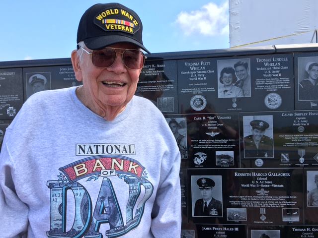 Ken Gallagher '48 - military memorial, Mt. Soledad, San Diego