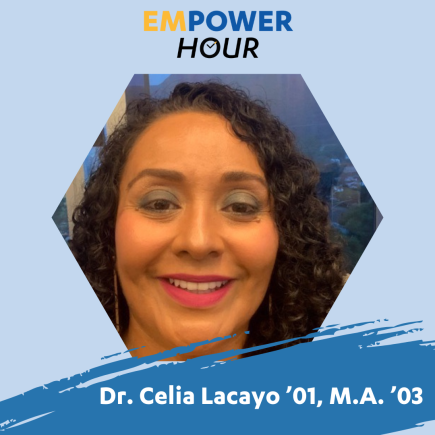 Dr. Celia Lacayo '01, M.A. '03