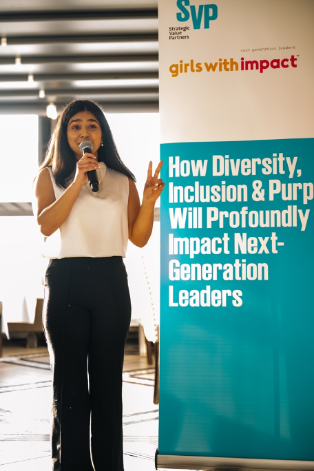 GWI graduate Anika Mistry, CEO of DevMind VR