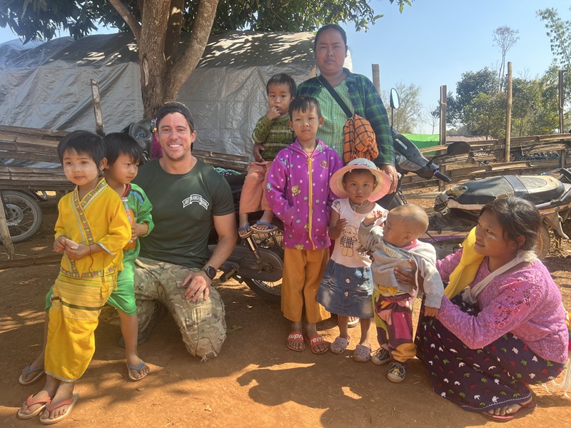 With displaced families in Burma, bringing hope and relief