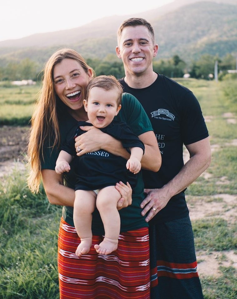 Jonathan, Rachel and Eli Moss in Chiang Mai, Thailand