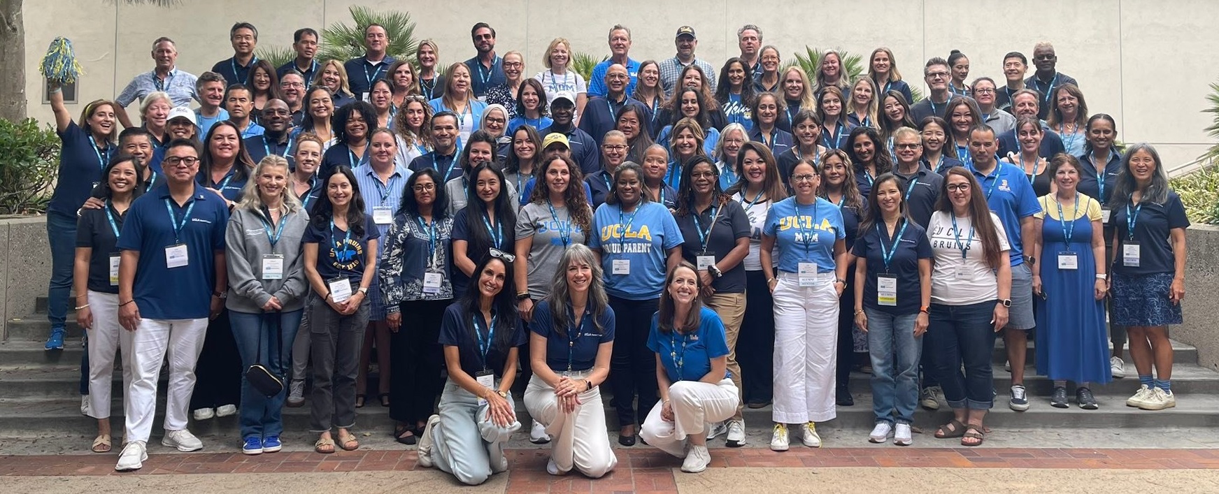Parents' Council members pose together.