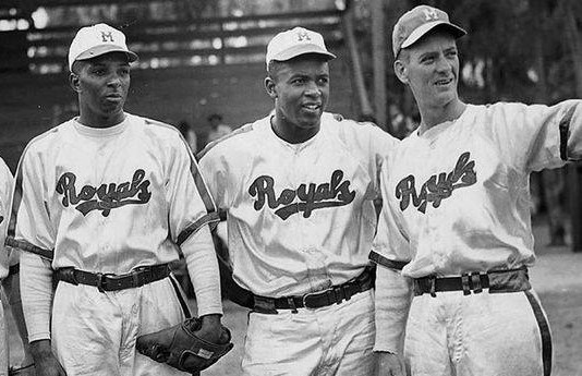Spring Training with Royals - John Wright, Jackie Robinson and Clay Hopper